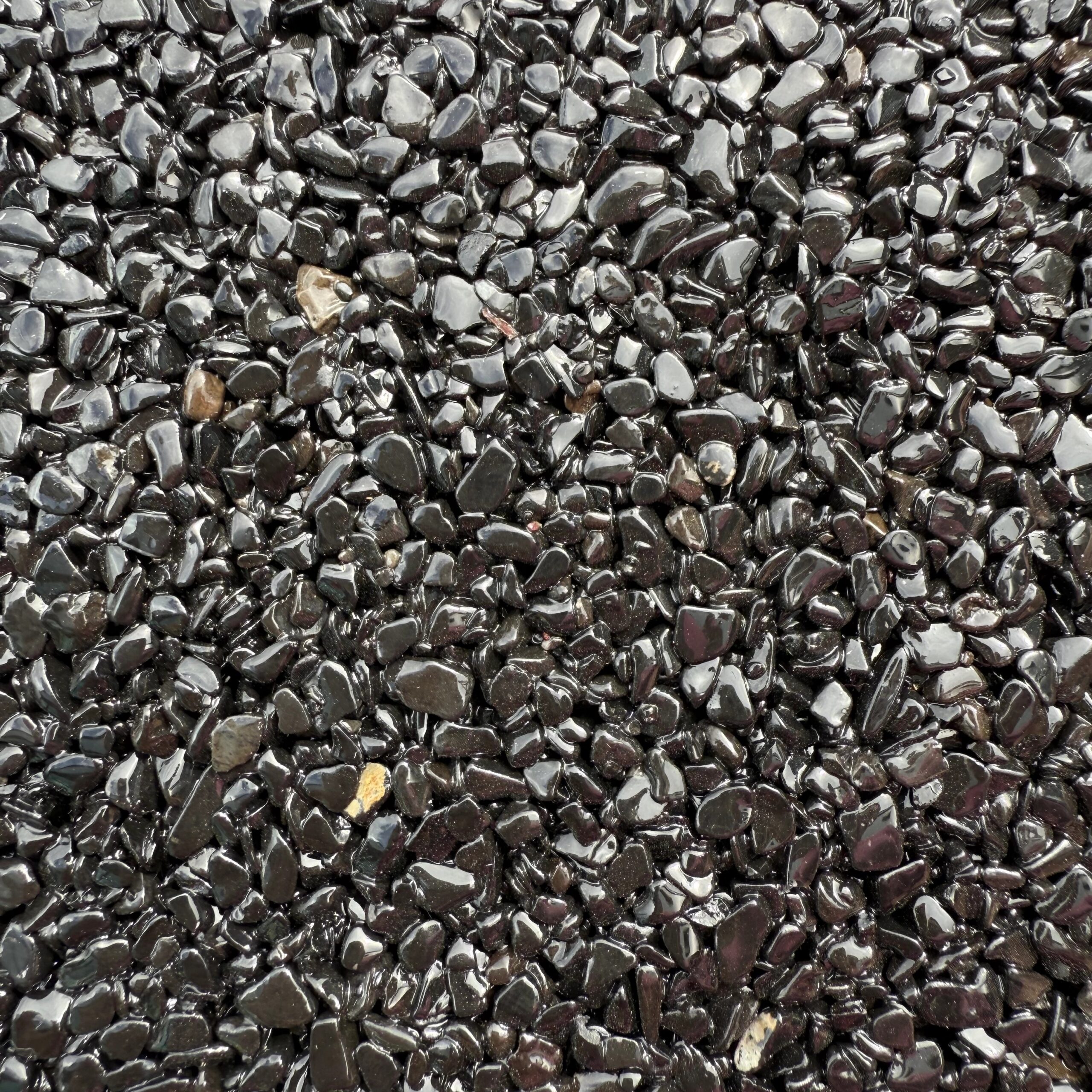 Moquette de pierre noir