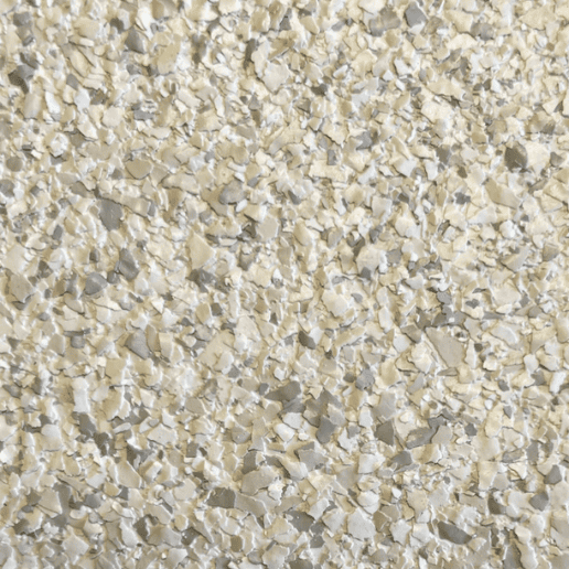Résine Flakes beige