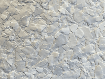 Résine Flakes blanc