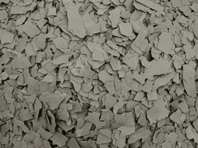 Résine Flakes gris foncee