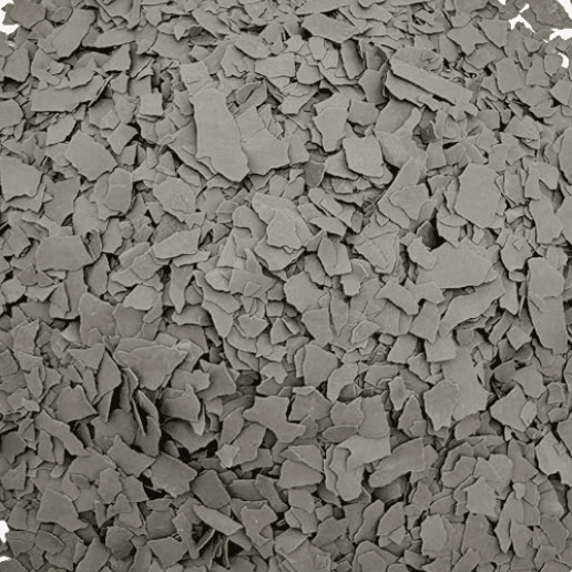 Résine Flakes gris foncee